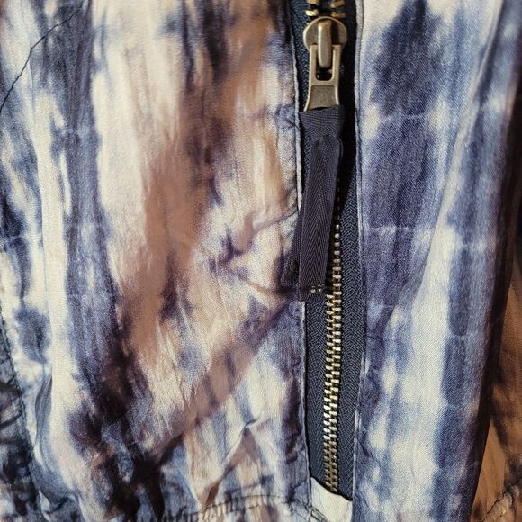 CHICO'S ZENERGY BLUE LINEAR JACKET - Picture 4 of 6